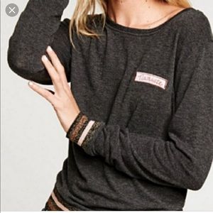 Spiritual Gangster Namaste Patch Crewneck Pullover